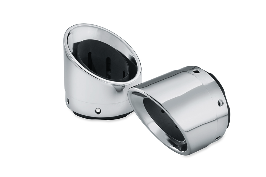 65100078Two-Piece Muffler End Cap Kit - 4.5" - Chrome