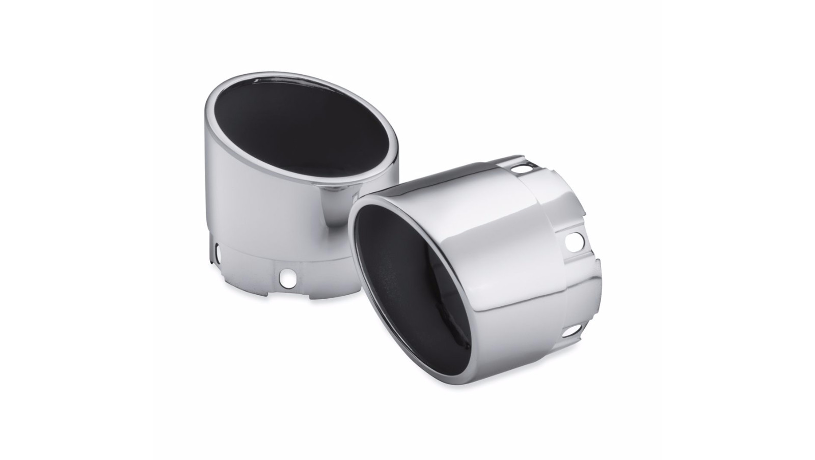 65100085Blunt Slash Up/Down/Out Muffler End Cap Kit - 4.5" - Chrome