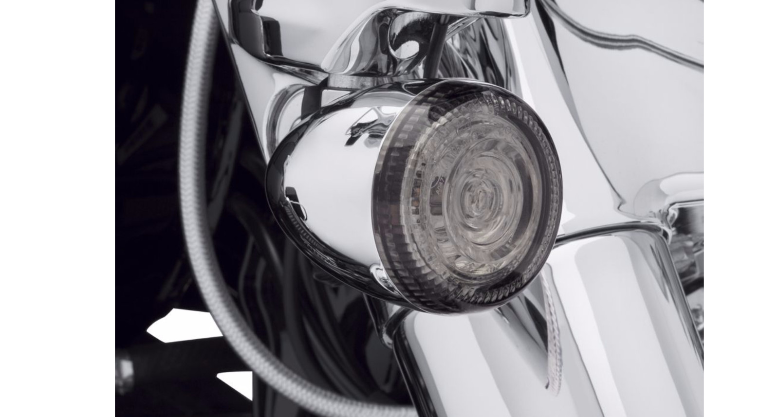 67800643Smoked Bullet Turn Signal Lenses