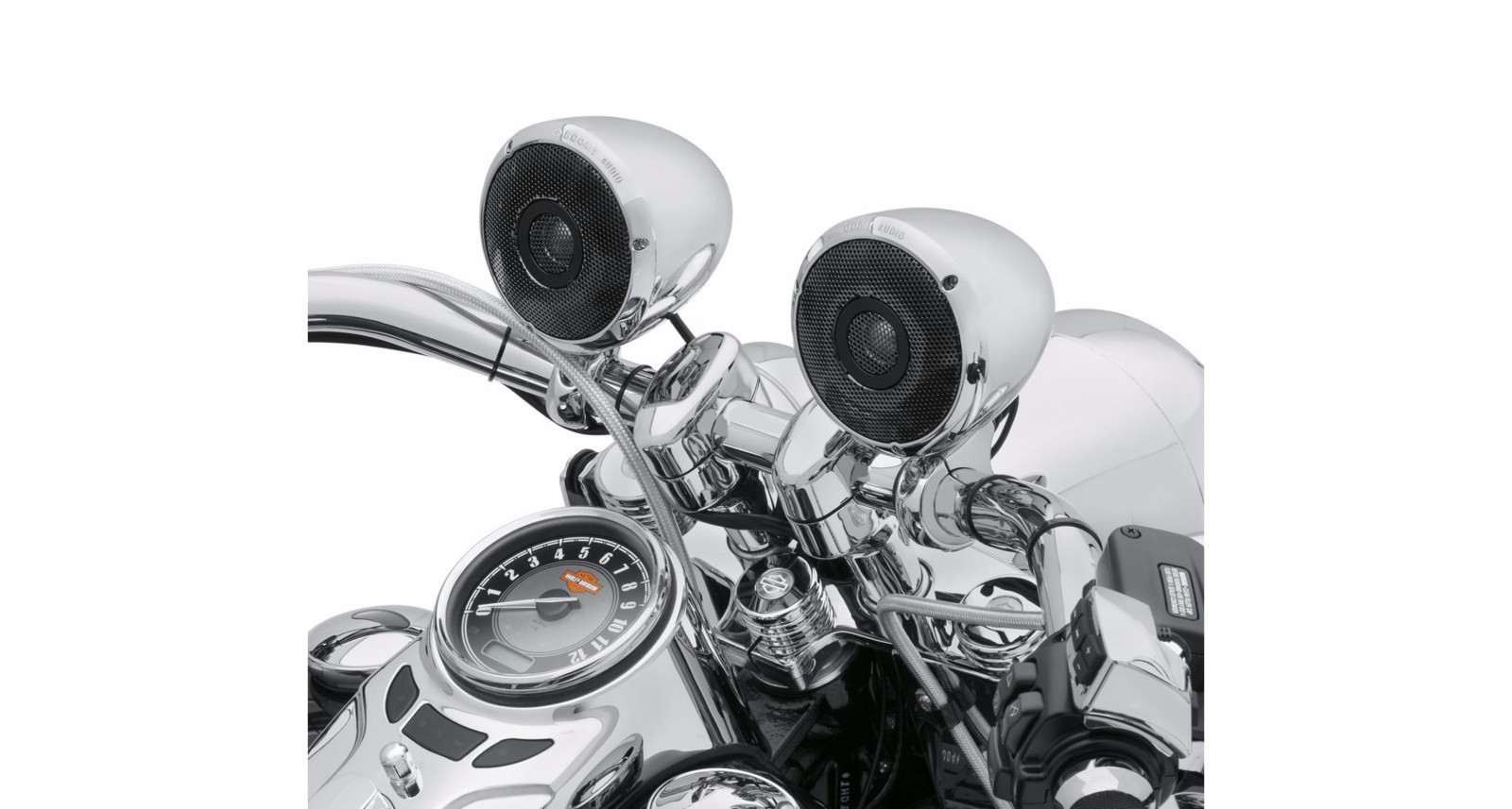 76000635Boom!™ Audio Bluetooth® Cruiser Amp and Speaker Kit - Chrome