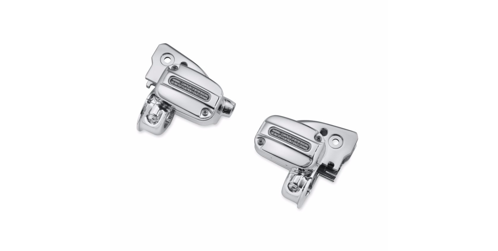 41700440Chrome Clutch Bracket and Master Cylinder Reservoir Kit