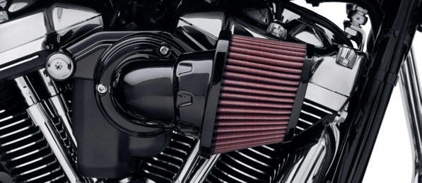 29400264Screamin' Eagle® Heavy Breather Performance Air Cleaner - Milwaukee-Eight™ Engine - Gloss Black