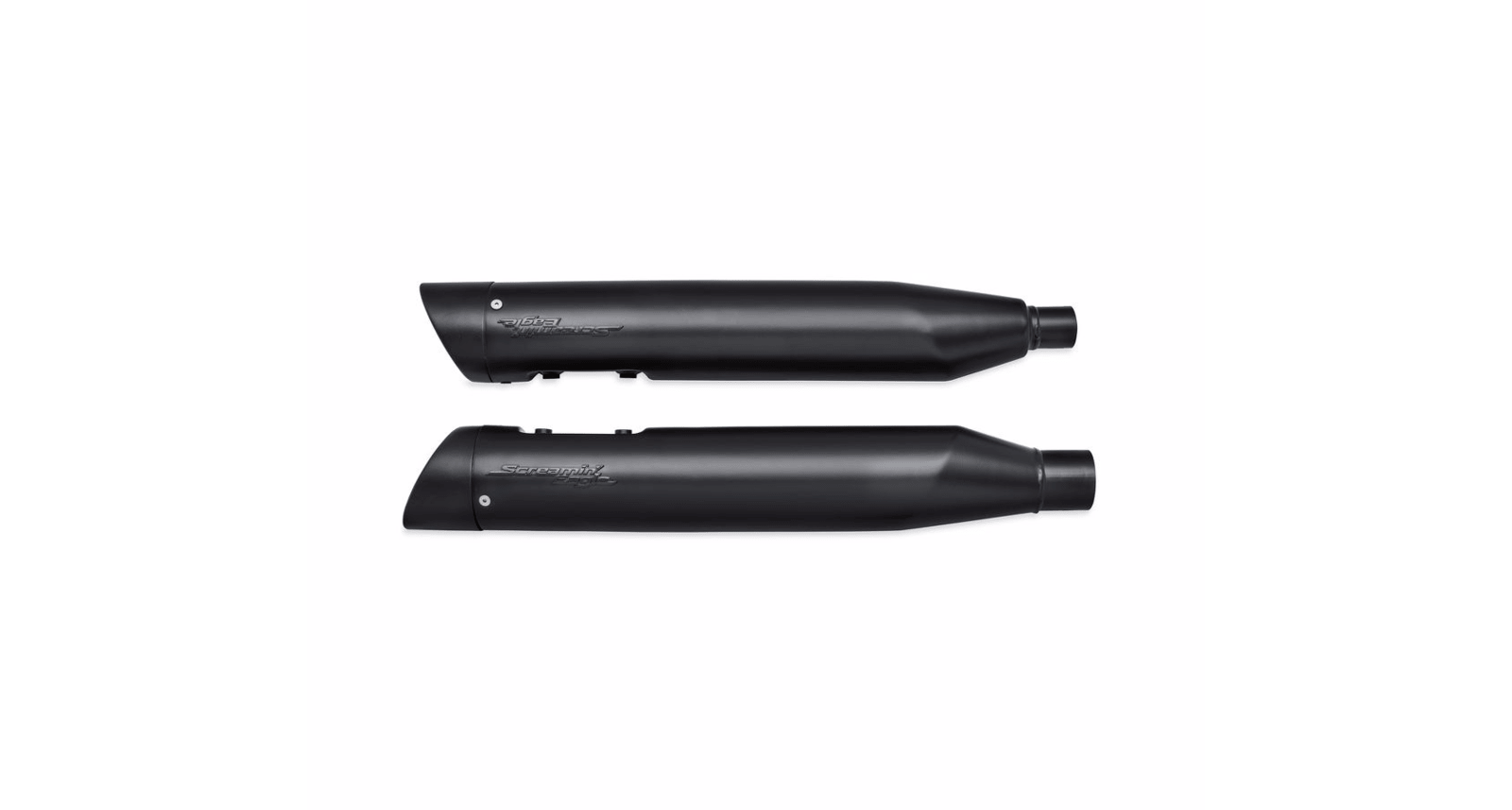 64900553Screamin' Eagle® Street Cannon Performance Slip-On Mufflers - 4.5" - Satin Black